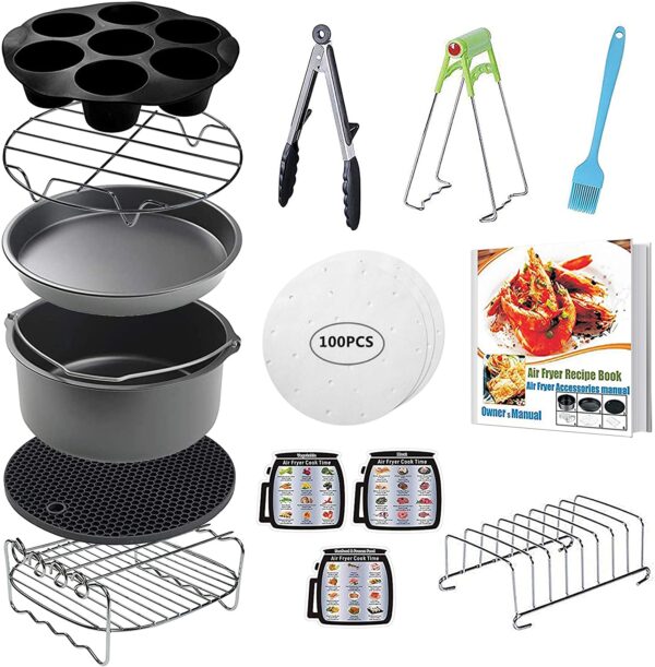 15pcs Airfryer Accessories - 8 inch