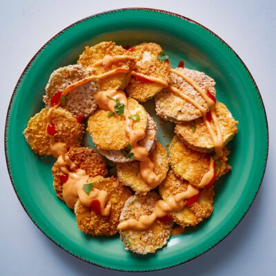 Airfried Zucchini Chips